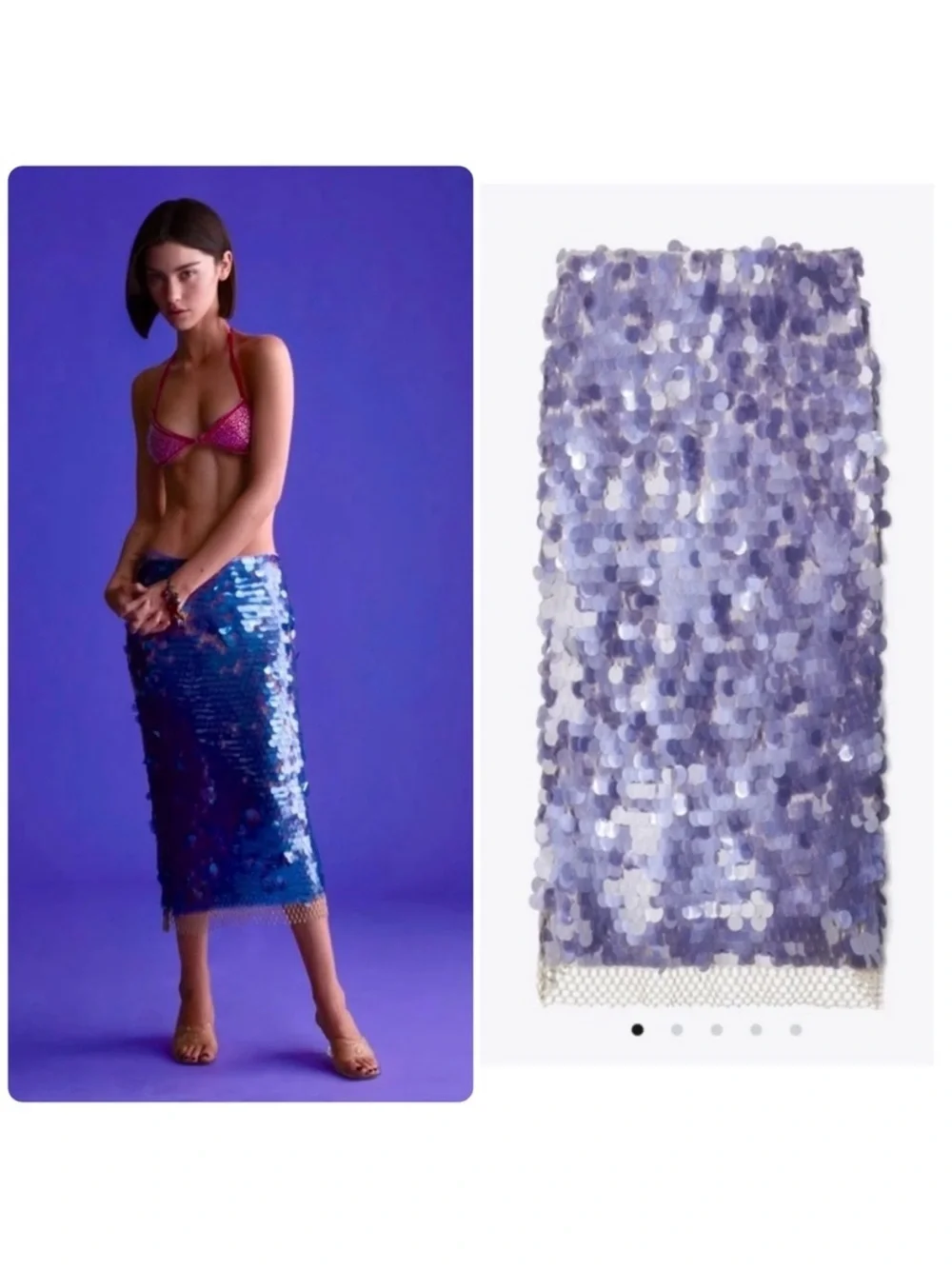Tory Burch Sequined Skirt